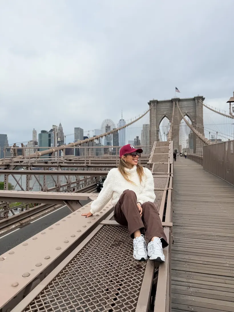 Depois: Ponte do Brooklyn com o preset New York aplicado